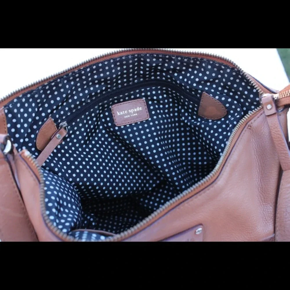 Kate Spade leather shoulder bag